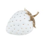 Casa si Gradina - Decoratiuni - Obiecte decorative - Accesorii decorative - Obiect decorativ, Aberto Design, 100% poliester, alb si auriu, 37x26x31 cm - Infinity.ro