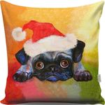 Casa si Gradina - Textile si covoare - Perne si pilote - Perne decorative - Perna decorativa, Aberto Design, multicolor, 43x43 cm, bumbac si poliester, umplutura siliconica, 420GRC2196 - Infinity.ro