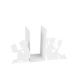 Carti si Birotica - Carti - Accesorii pentru cititori - Suport de carte, Aberto Design, metal, alb, 40.5x14x22 cm - Infinity.ro