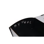 Petshop - Accesorii petshop - Culcusuri si custi - Culcusuri si saltele - Pat pentru pisici, Aberto Design, mdf, negru si alb, 60x40x15 cm - Infinity.ro