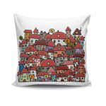 Casa si Gradina - Textile si covoare - Lenjerii de pat - Fete de perna - Husa perna decorativa, Aberto Design, multicolor, 43x43 cm, bumbac si poliester, 422KSY3171 - Infinity.ro