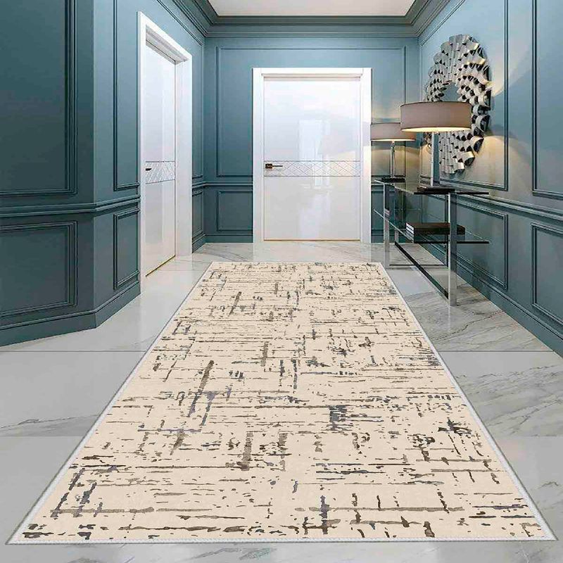 Casa si Gradina - Textile si covoare - Covoare - Covoare casa - Covor, Conceptum Hypnose, crem, nurca, 100x150 cm, 100% poliester, antiderapant, 102HFT2607 - Infinity.ro