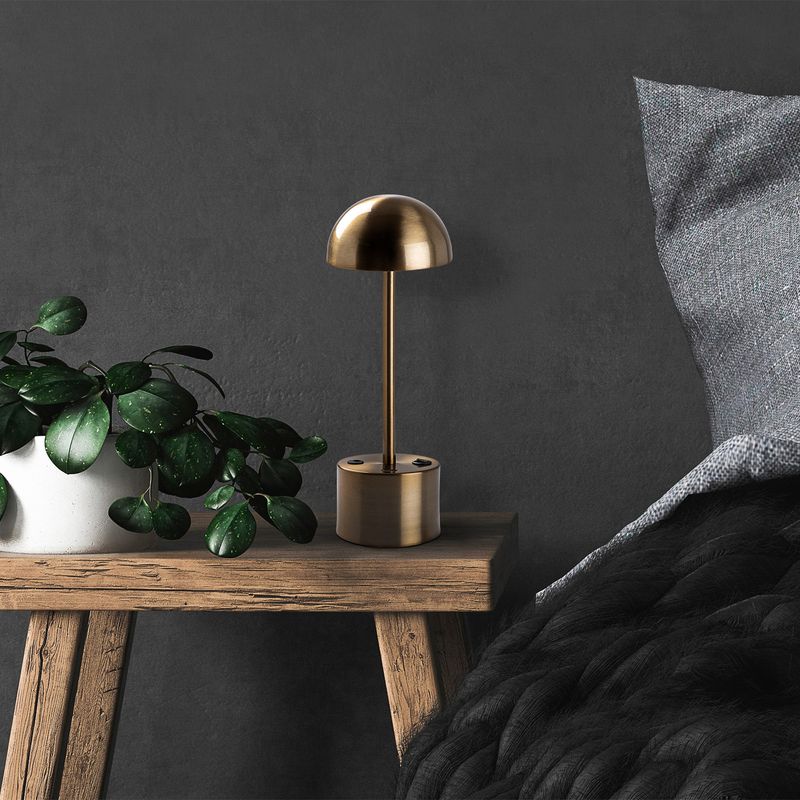 Casa si Gradina - Corpuri si surse de iluminat - Veioze si lampi - Veioze - Veioza, Opviq, metal, vintage, 10x29 cm - Infinity.ro