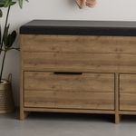 Casa si Gradina - Mobilier - Dulapuri si sifoniere - Dulapuri pantofi - Dulap pantofi, Hanah Home, pal melaminat, hitit, 106x34x50 cm - Infinity.ro