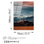 Casa si Gradina - Decoratiuni - Tablouri - Tablou decorativ, Wallxpert, sticla temperata, multicolor, 70x100 cm, 123BZM1178 - Infinity.ro