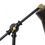 Casa si Gradina - Corpuri si surse de iluminat - Veioze si lampi - Veioze - Veioza, Opviq, metal, negru, abajur 24x15 cm, inaltime 41 cm - Infinity.ro