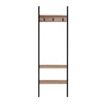 Casa si Gradina - Mobilier - Organizare si depozitare - Cuiere - Cuier, Hanah Home, pal melaminat, negru, 60x26x180 cm - Infinity.ro