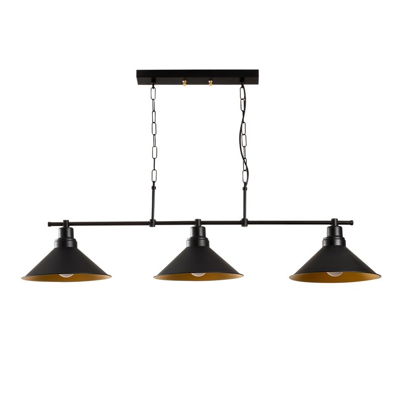 Casa si Gradina - Corpuri si surse de iluminat - Lustre si pendule - Candelabru, Opviq, metal, negru, 108x24x55 cm - Infinity.ro
