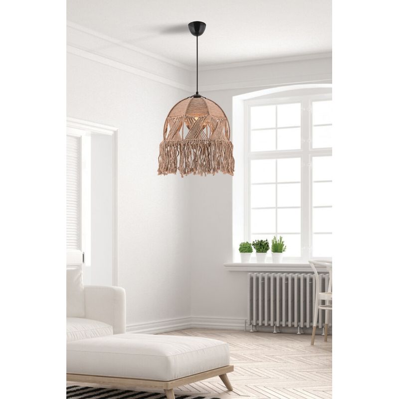 Casa si Gradina - Corpuri si surse de iluminat - Lustre si pendule - Candelabru, Opviq, metal, maro, 30x30x35 cm - Infinity.ro