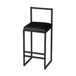 Casa si Gradina - Mobilier - Scaune si fotolii - Tabureti - Taburet de bar, Hanah Home, metal, negru, 35x35x84 cm - Infinity.ro