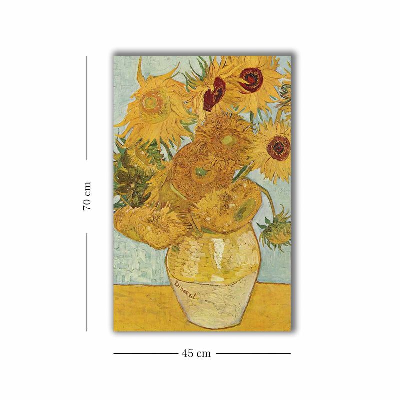 Casa si Gradina - Decoratiuni - Tablouri - Tablou decorativ pe panza, Wallxpert, multicolor, 45x70 cm, 100% panza, rama lemn, 978VNC1103 - Infinity.ro