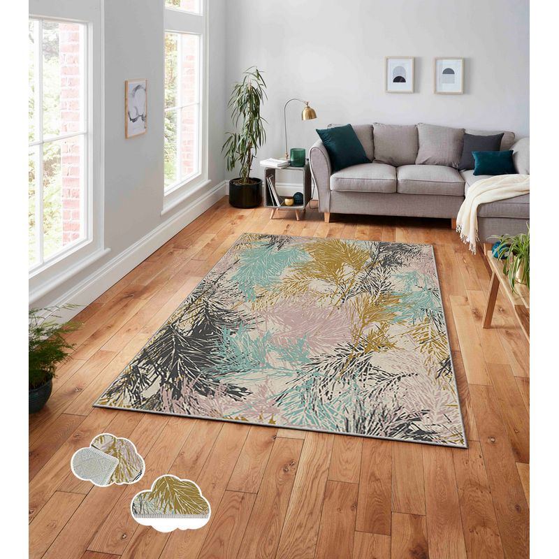 Casa si Gradina - Textile si covoare - Covoare - Covoare casa - Covor, Conceptum Hypnose, multicolor, 120x180 cm, 100% poliester, antiderapant, 288NGR1495 - Infinity.ro