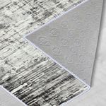 Casa si Gradina - Textile si covoare - Covoare - Covoare casa - Covor, Conceptum Hypnose, alb gri negru, 100x150 cm, 100% poliester, antiderapant, 708HFT1964 - Infinity.ro