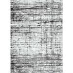 Casa si Gradina - Textile si covoare - Covoare - Covoare casa - Covor, Conceptum Hypnose, alb gri negru, 100x150 cm, 100% poliester, antiderapant, 708HFT1964 - Infinity.ro