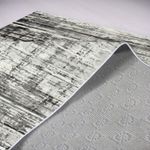 Casa si Gradina - Textile si covoare - Covoare - Covoare casa - Covor, Conceptum Hypnose, alb gri negru, 100x150 cm, 100% poliester, antiderapant, 708HFT1964 - Infinity.ro