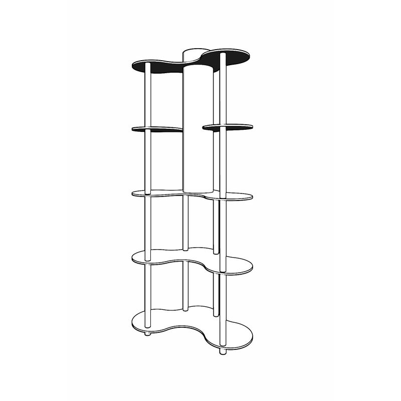 Casa si Gradina - Corpuri si surse de iluminat - Veioze si lampi - Lampadare - Lampadar, Opviq, hartie artizanala si mdf, nuc, 150 cm, 666PTR1116 - Infinity.ro