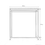 Casa si Gradina - Mobilier - Dulapuri si sifoniere - Sifoniere - Sifonier, Hanah Home, pal melaminat, negru, 150x170x40 cm - Infinity.ro