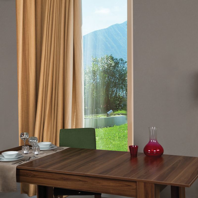Casa si Gradina - Mobilier - Mese si birouri - Mese bucatarie si dining - Masa extensibila, Hanah Home, panou aglomerat melaminat, nuc, 78x150x90 cm - Infinity.ro