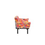 Casa si Gradina - Mobilier - Canapele si coltare - Canapele - Canapea extensibila, Hanah Home, metal, patchwork multicolor, 155x80x70 cm - Infinity.ro