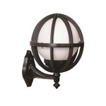 Casa si Gradina - Corpuri si surse de iluminat - Iluminat exterior - Lanterne - Lampa de perete exterior, Opviq, abs, alb negru, 34x28 cm - Infinity.ro