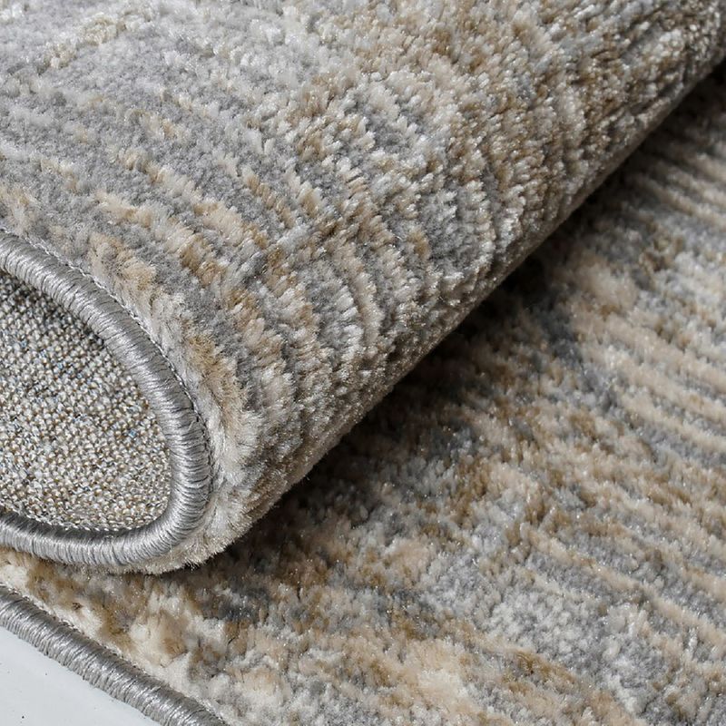 Casa si Gradina - Textile si covoare - Covoare - Covorase intrare - Covoras de intrare, Conceptum Hypnose, gri bej crem, 100x400 cm, polipropilena si poliester - Infinity.ro