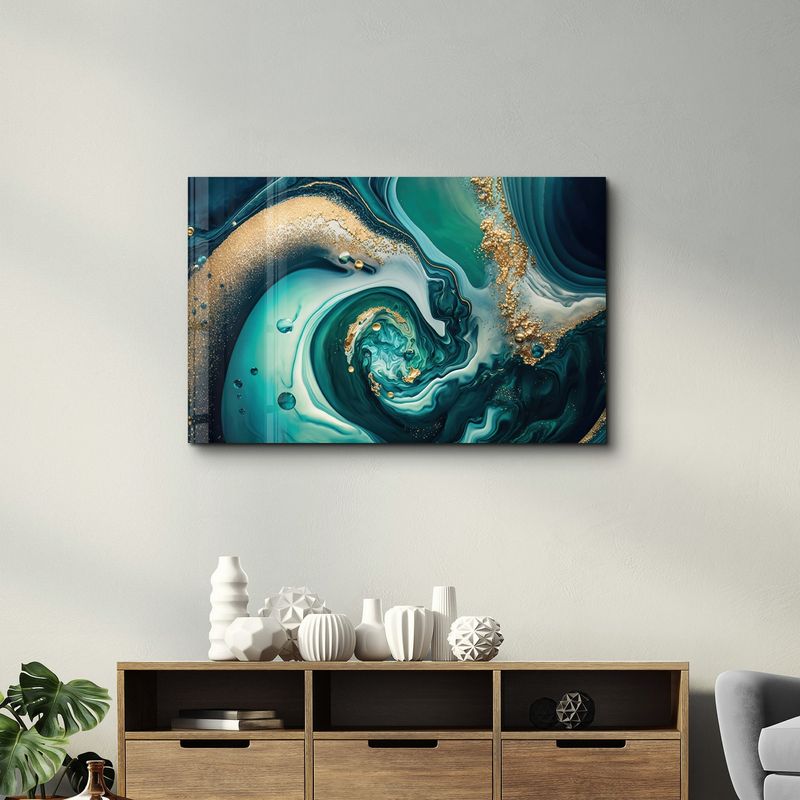 Casa si Gradina - Decoratiuni - Tablouri - Tablou decorativ, Wallxpert, sticla temperata, multicolor, 70x110 cm, 672BRS5702 - Infinity.ro