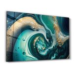 Casa si Gradina - Decoratiuni - Tablouri - Tablou decorativ, Wallxpert, sticla temperata, multicolor, 70x110 cm, 672BRS5702 - Infinity.ro