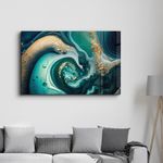 Casa si Gradina - Decoratiuni - Tablouri - Tablou decorativ, Wallxpert, sticla temperata, multicolor, 70x110 cm, 672BRS5702 - Infinity.ro