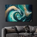 Casa si Gradina - Decoratiuni - Tablouri - Tablou decorativ, Wallxpert, sticla temperata, multicolor, 70x110 cm, 672BRS5702 - Infinity.ro