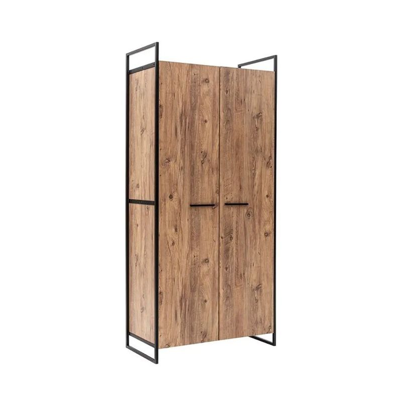 Casa si Gradina - Mobilier - Dulapuri si sifoniere - Sifoniere - Sifonier, Hanah Home, pal melaminat, pin atlantic, 104x225x52 cm - Infinity.ro