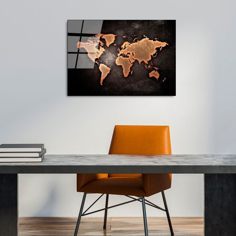 Casa si Gradina - Decoratiuni - Tablouri - Tablou decorativ, Wallxpert, sticla calita, multicolor, 50x70 cm, 123BZM1473 - Infinity.ro