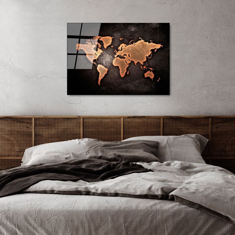 Casa si Gradina - Decoratiuni - Tablouri - Tablou decorativ, Wallxpert, sticla calita, multicolor, 50x70 cm, 123BZM1473 - Infinity.ro