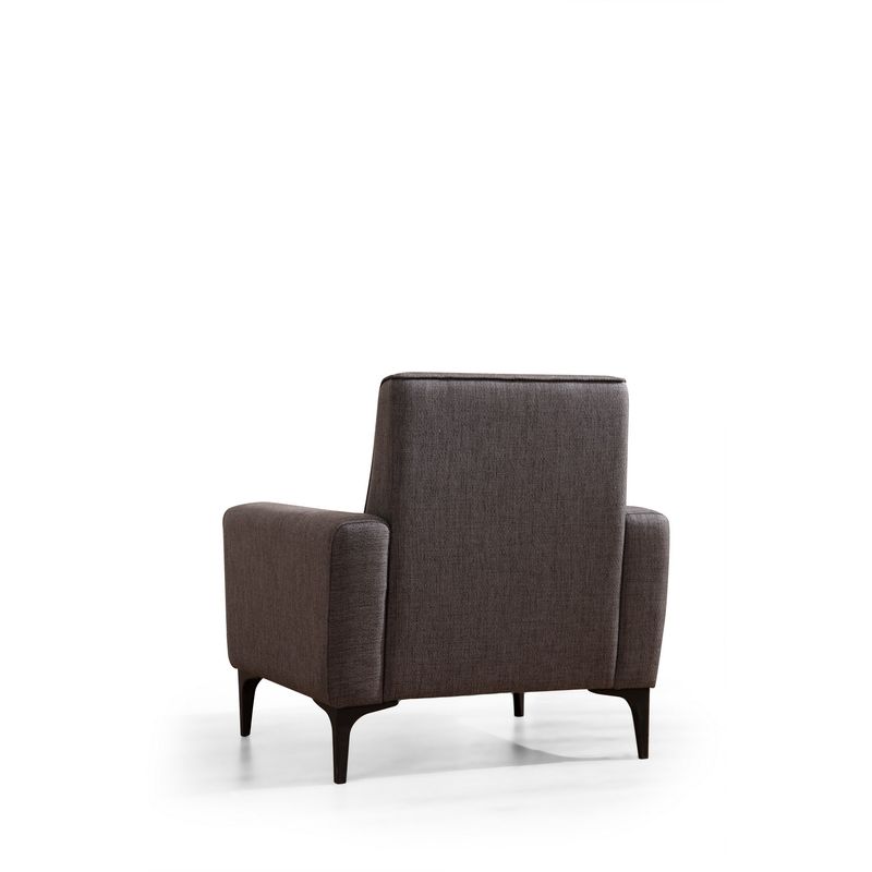 Casa si Gradina - Mobilier - Scaune si fotolii - Fotolii - Fotoliu, Atelier Del Sofa, lemn fag si pal, gri inchis, 90x85x77 cm - Infinity.ro