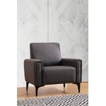 Casa si Gradina - Mobilier - Scaune si fotolii - Fotolii - Fotoliu, Atelier Del Sofa, lemn fag si pal, gri inchis, 90x85x77 cm - Infinity.ro