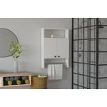 Casa si Gradina - Mobilier - Mobilier baie - Corpuri baie - Dulap baie, Hanah Home, pal melaminat, alb, 60x15x87 cm - Infinity.ro