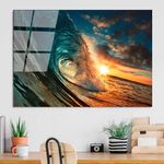 Casa si Gradina - Decoratiuni - Tablouri - Tablou decorativ, Wallxpert, sticla temperata, multicolor, 70x100 cm, 123BZM1327 - Infinity.ro