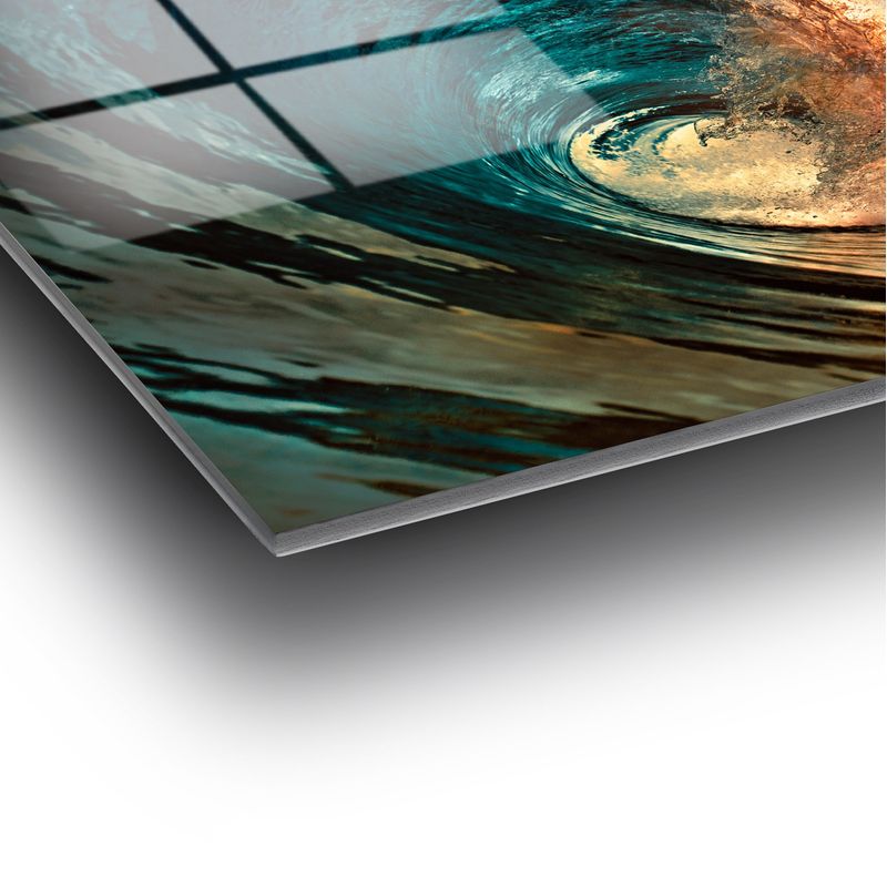 Casa si Gradina - Decoratiuni - Tablouri - Tablou decorativ, Wallxpert, sticla temperata, multicolor, 70x100 cm, 123BZM1327 - Infinity.ro