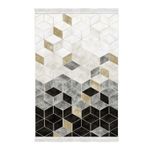 Casa si Gradina - Textile si covoare - Covoare - Covoare casa - Covor, Conceptum Hypnose, crem, 100x150 cm, 100% poliester, antiderapant, lavabil la masina, 955ANR4560 - Infinity.ro