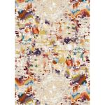 Casa si Gradina - Textile si covoare - Covoare - Covorase intrare - Covoras de intrare, Conceptum Hypnose, bej, galben, albastru, rosu, maro, 40x60 cm, 100% poliester, antiderapant - Infinity.ro