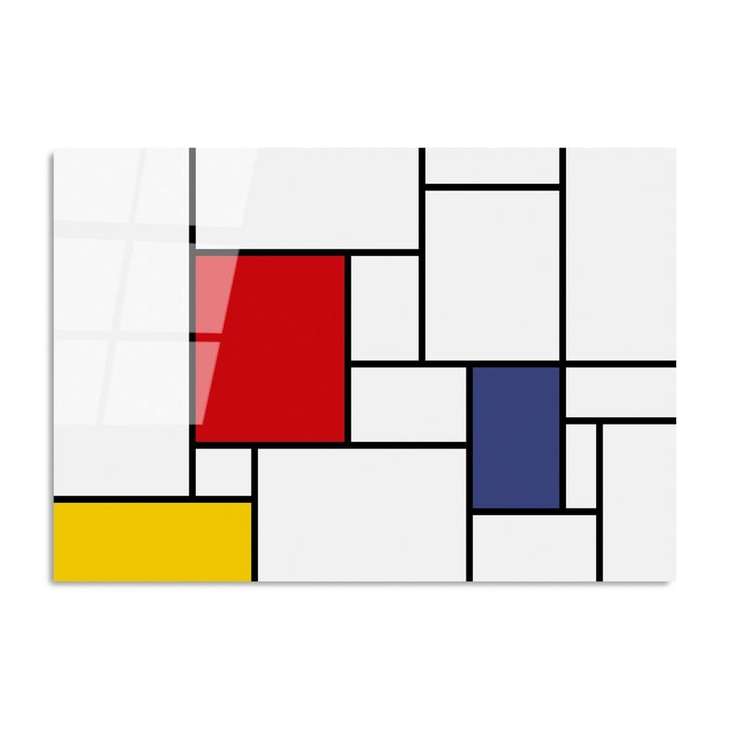 Casa si Gradina - Decoratiuni - Tablouri - Tablou decorativ, Wallxpert, sticla temperata, multicolor, 70x100 cm, 123BZM1244 - Infinity.ro