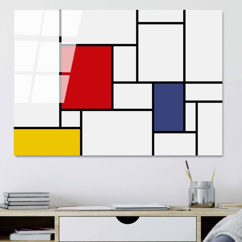 Casa si Gradina - Decoratiuni - Tablouri - Tablou decorativ, Wallxpert, sticla temperata, multicolor, 70x100 cm, 123BZM1244 - Infinity.ro