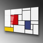 Casa si Gradina - Decoratiuni - Tablouri - Tablou decorativ, Wallxpert, sticla temperata, multicolor, 70x100 cm, 123BZM1244 - Infinity.ro