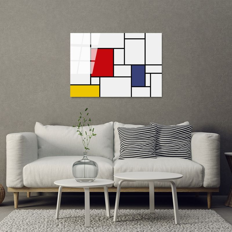 Casa si Gradina - Decoratiuni - Tablouri - Tablou decorativ, Wallxpert, sticla temperata, multicolor, 70x100 cm, 123BZM1244 - Infinity.ro