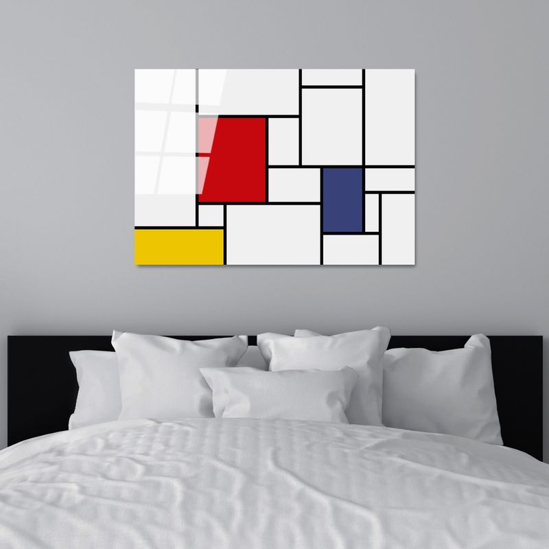 Casa si Gradina - Decoratiuni - Tablouri - Tablou decorativ, Wallxpert, sticla temperata, multicolor, 70x100 cm, 123BZM1244 - Infinity.ro