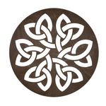 Casa si Gradina - Bucatarie si vesela - Organizare si depozitare bucatarie - Suporturi tacamuri si vase - Set suporturi de masa, Hermia, lemn, wenge, 36x36 cm, 6 piese, 790PYN1159 - Infinity.ro