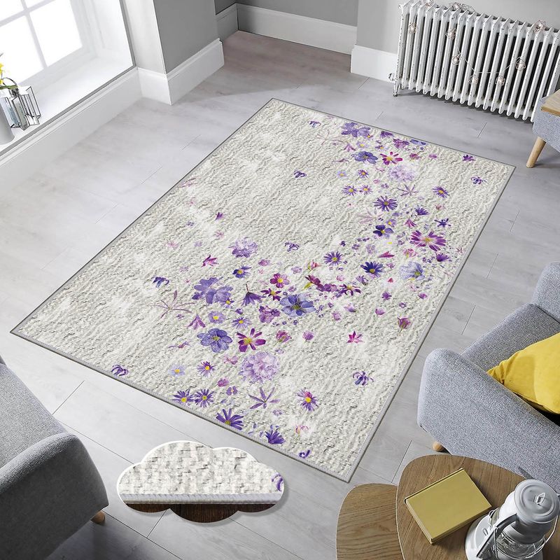 Casa si Gradina - Textile si covoare - Covoare - Covoare casa - Covor, Conceptum Hypnose, multicolor, 80x120 cm, 100% poliester, antiderapant, 368HFT1252 - Infinity.ro
