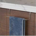 Casa si Gradina - Sanitare - Suporturi si accesorii baie - Suporturi baie - Suport prosop, Hermia, metal, crom, 31x38x6 cm - Infinity.ro