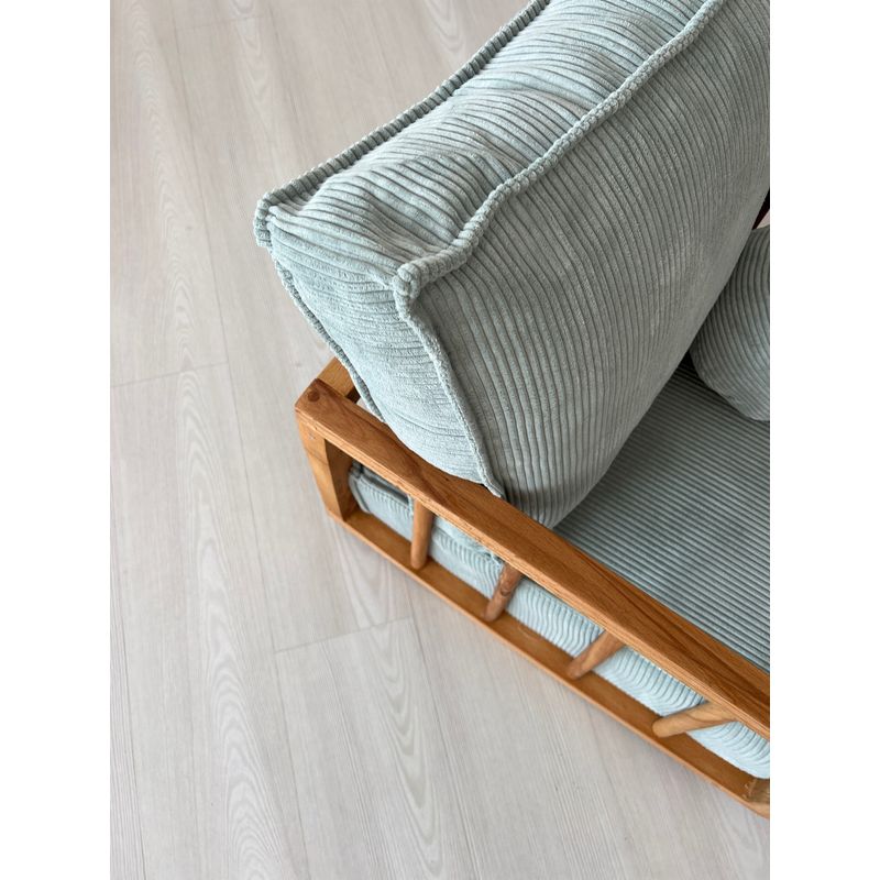 Casa si Gradina - Mobilier - Scaune si fotolii - Fotolii - Fotoliu, Hanah Home, lemn de carpen, albastru, 72x63x50 cm - Infinity.ro