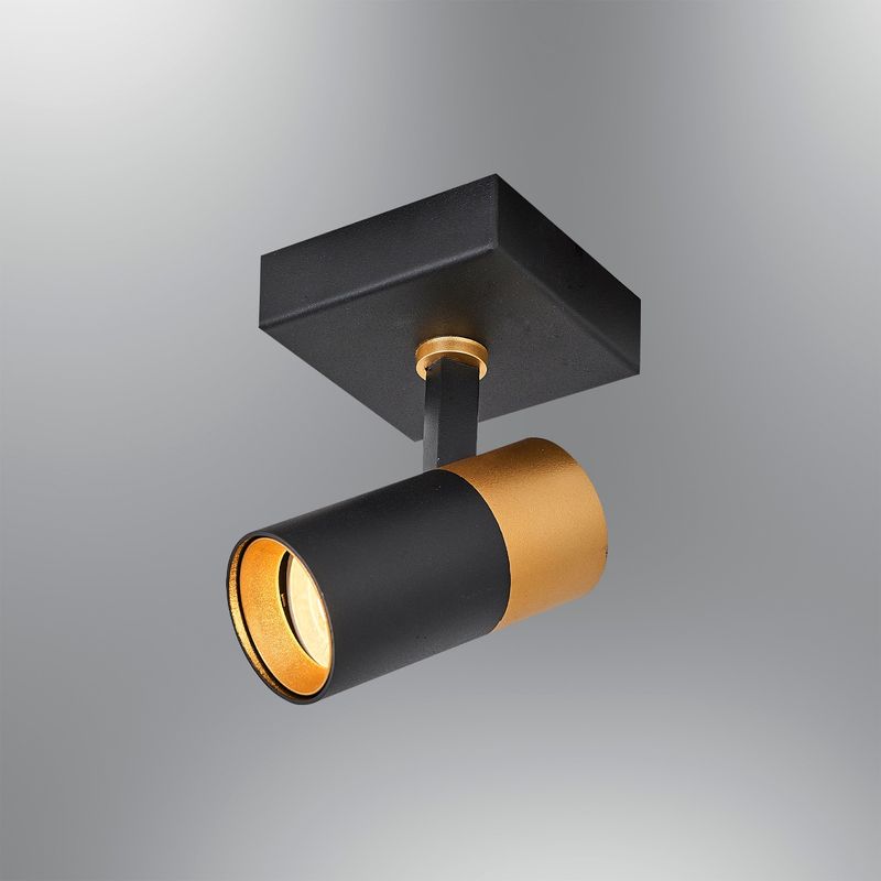 Casa si Gradina - Corpuri si surse de iluminat - Plafoniere, aplice si spoturi - Aplica led decorativa, Opviq, metal, negru, 10x10x17 cm - Infinity.ro