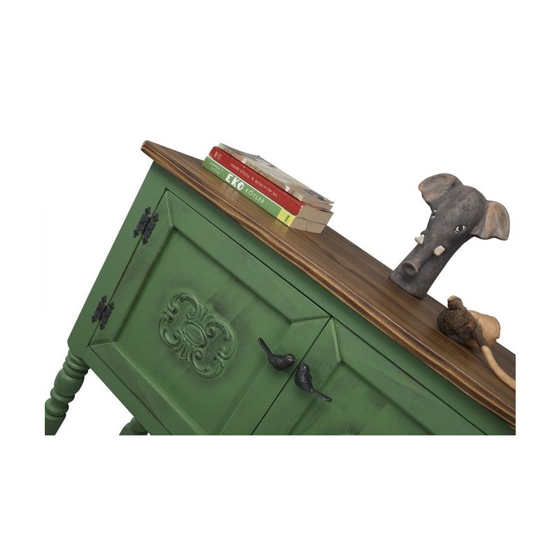 Casa si Gradina - Mobilier - Comode si corpuri - Comode - Comoda, Hanah Home, mdf, verde deschis, 82x40x92 cm - Infinity.ro